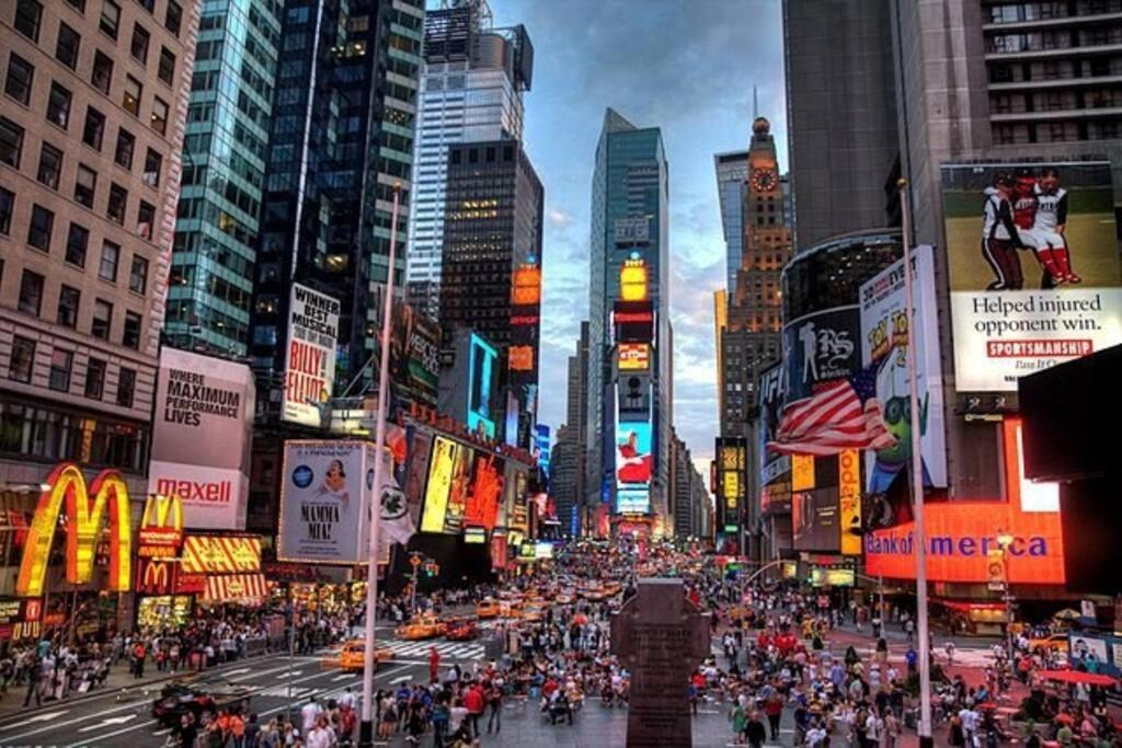 Apartament Swj 2Nd - Times Sq, Brooklyn Bridge, Lga In 15 Min Nowy Jork Zewnętrze zdjęcie